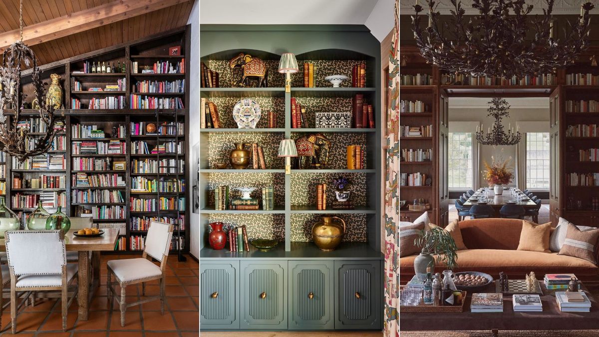 7 examples of Bookshelf Wealth that are nailing this timeless trend (and styling tips from the designers behind them)