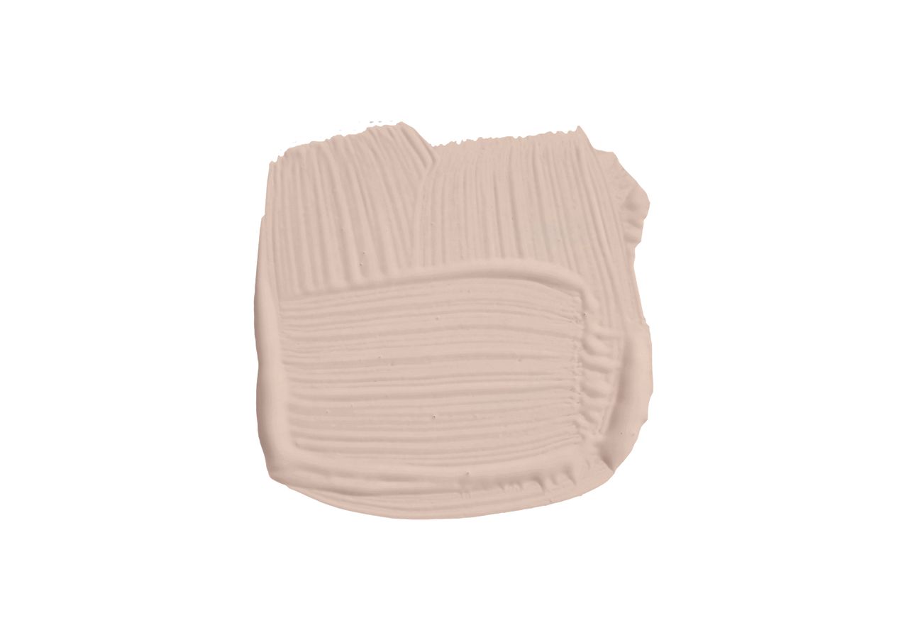 Swatch of a light pink paint color