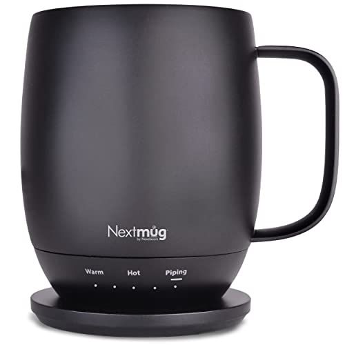 Nextmug Temperature-Controlled, Self-Heating Coffee Mug