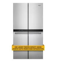 Whirlpool WRQA59CNKZ 4-Door French Door Refrigerator | was $2,599, now $1,678 at Home Depot (save $921)