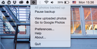 Google Photos desktop backup app