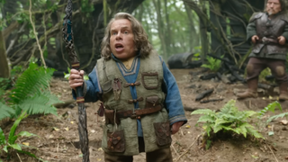 Warwick Davis in the teaser for Willow.