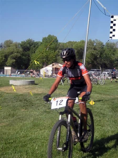 Namrita O'Dea led the women's solo field