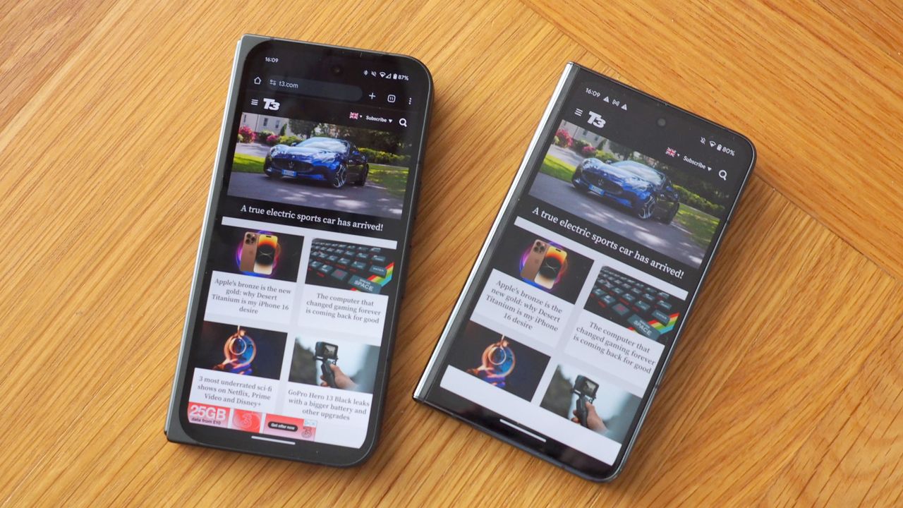 Google Pixel 9 Pro Fold versus Google Pixel Fold