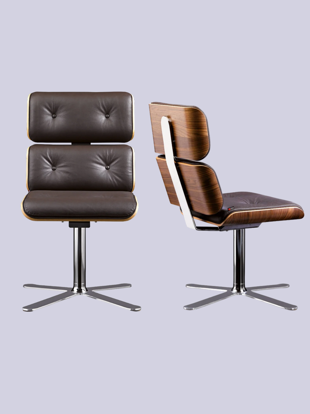 Artemest, Altek Italia Design | Armadillo 6 Dark Brown Office Chair by Rainer Bachschmid