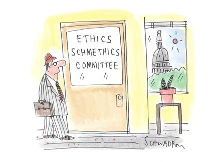 Political cartoon