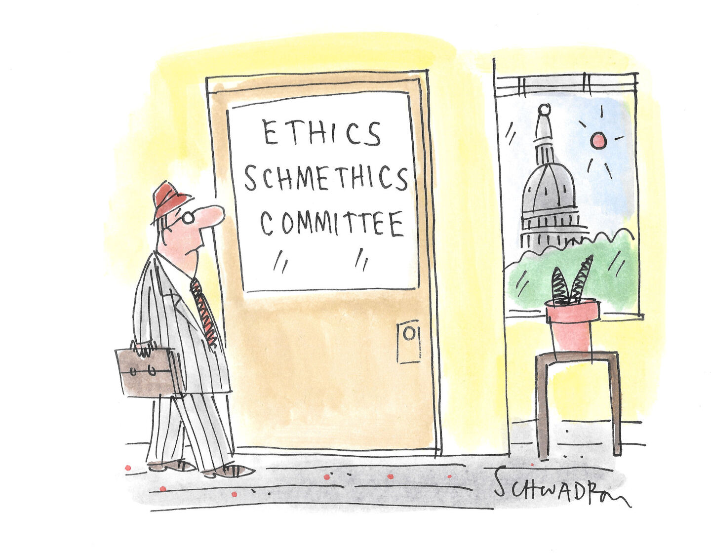Political cartoon
