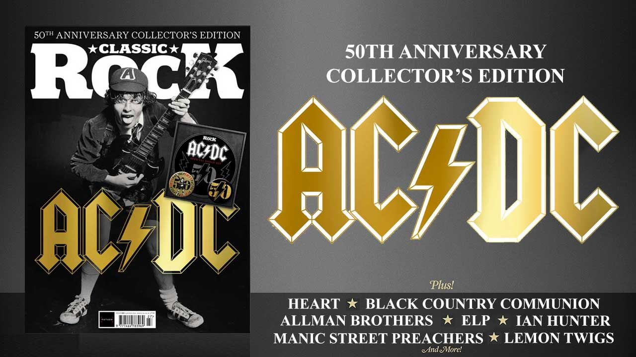 The new issue of Classic Rock is an AC/DC 50th Anniversary Collector's ...