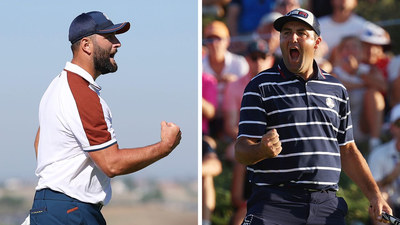 Jon Rahm and Scottie Scheffler