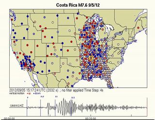 The Costa Rica earthquake, visualized.