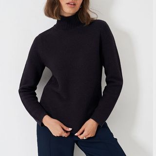 Image of navy jumper