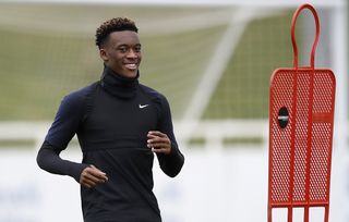 Callum Hudson-Odoi has been called into the senior England squad for the first time.