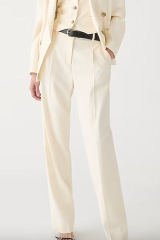 Wide-Leg Essential Pant in City Twill