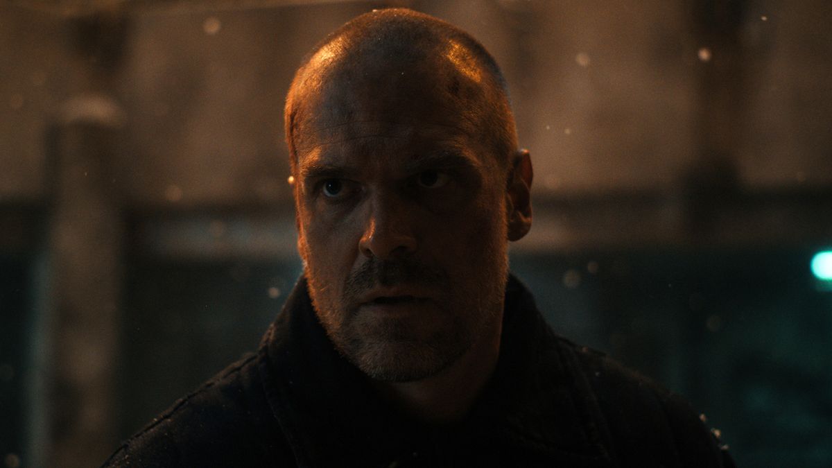 David Harbour as Hopper in Stranger Things Season 4