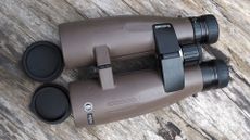 Close up photo of the Bushnell Forge 15x56 binoculars