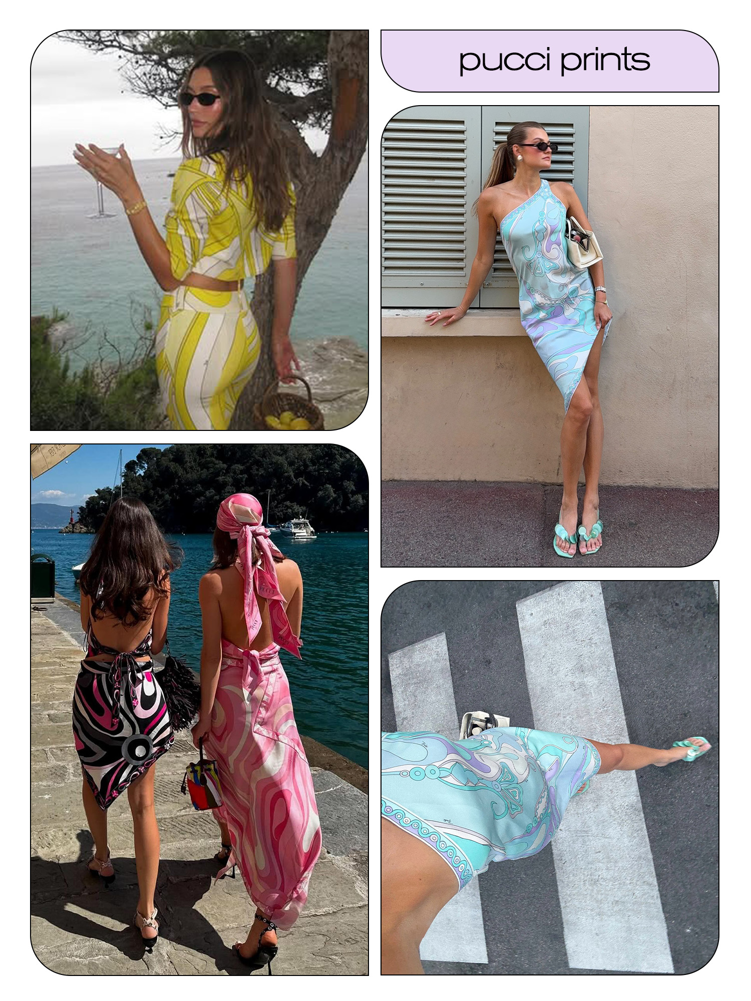 Women in Pucci fashion.