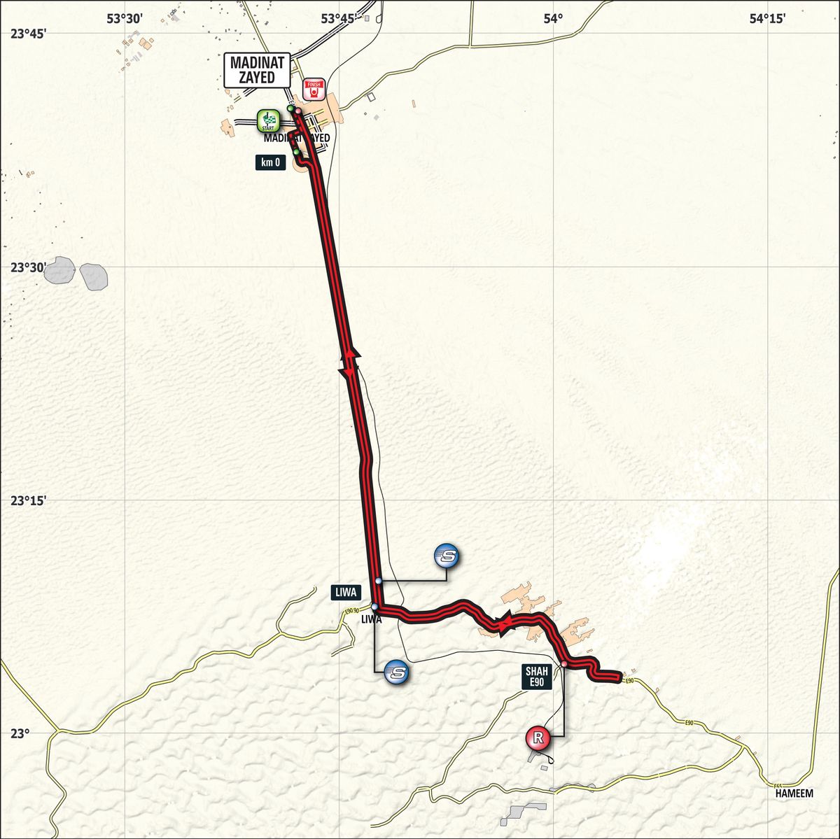 Stage 1 of the Abu Dhabi Tour