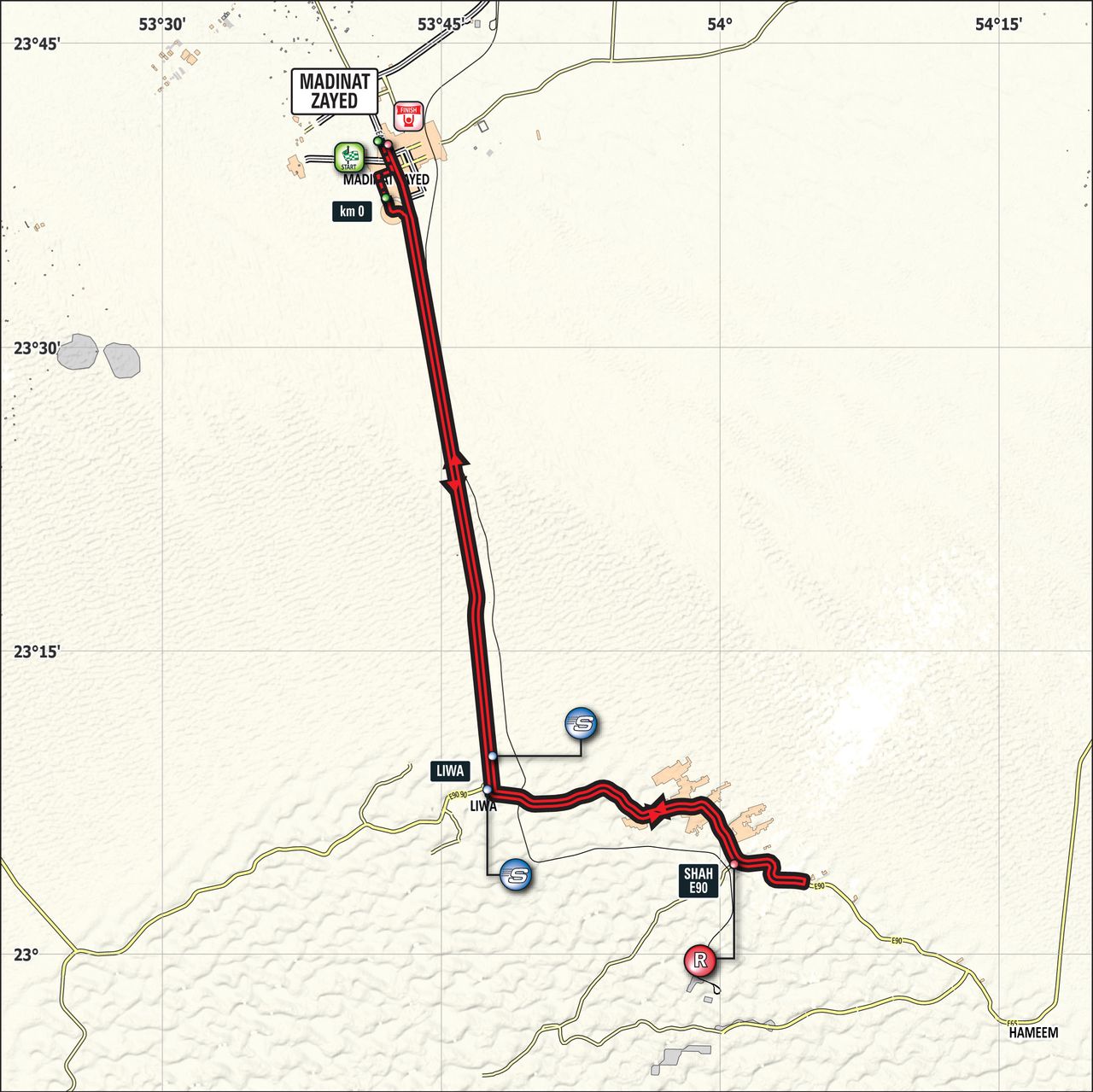 Stage 1 of the Abu Dhabi Tour