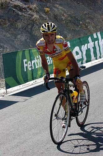 Leonardo Piepoli (Saunier Duval-Prodir) finished 10th on the stage.