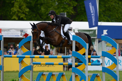 Tom McEwen and Diesel win the under-25 class at Bramham 2013