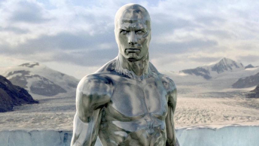 The Silver Surfer in Fantastic Four: Rise of the Silver Surfer