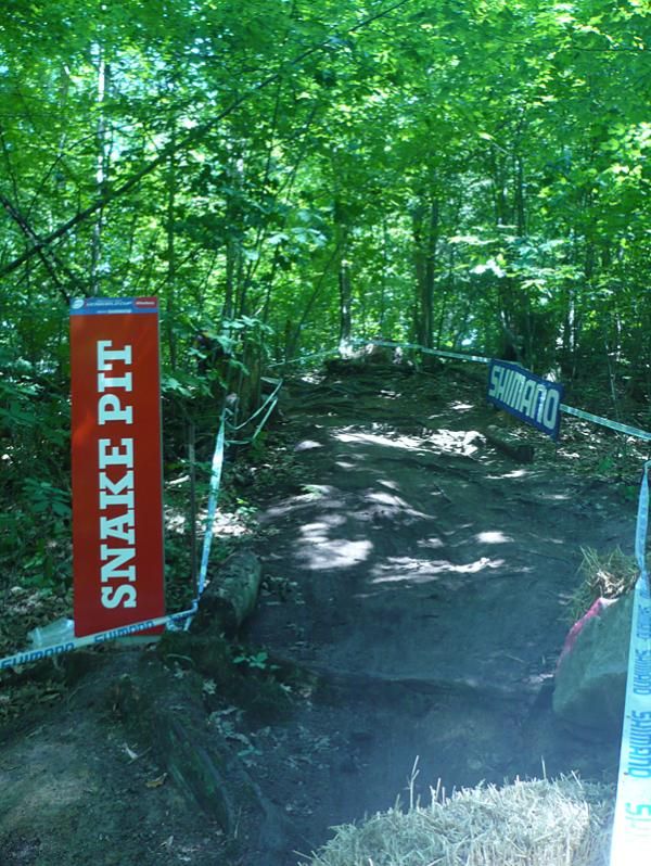 The Snake Pit would have been really tricky in wet conditions.