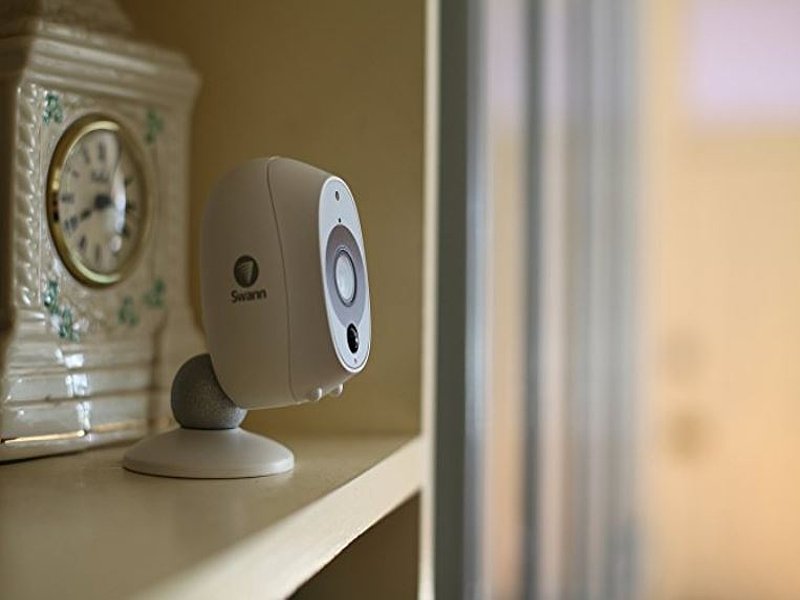 Nest indoor sale camera through window