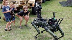 A military robotic dog