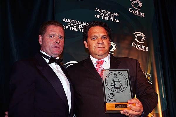 Coach of the year Warren McDonald (R)