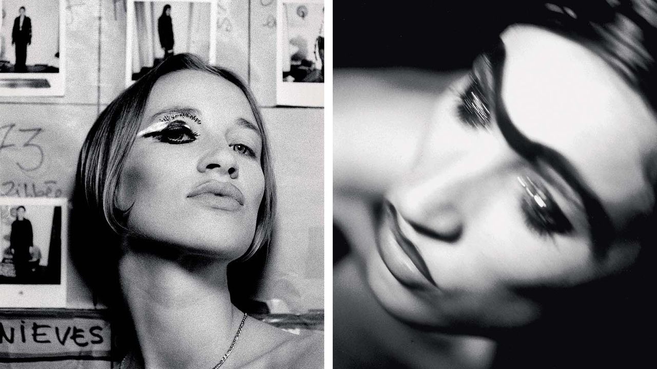 Inge Grognard make-up looks in black and white from the book Inge Grognard Makeup 1989-2005