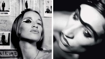 Inge Grognard Makeup looks in black and white from the book Inge Grognard Makeup 1989-2005