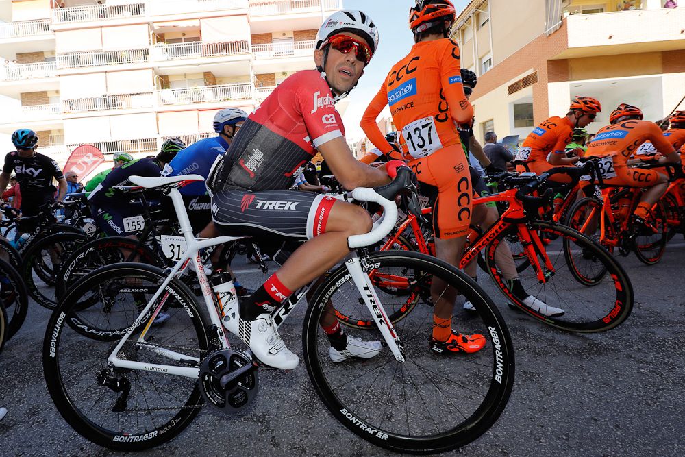 Alberto Contador ready to start his season 2017 at the Ruta del Sol.
