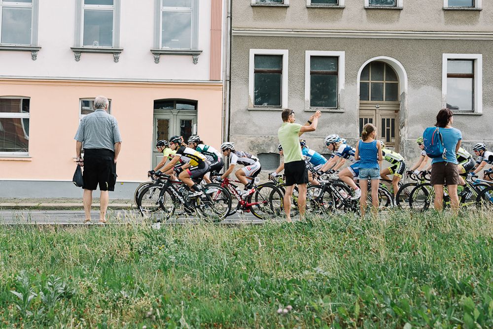 The beginning of the race.
