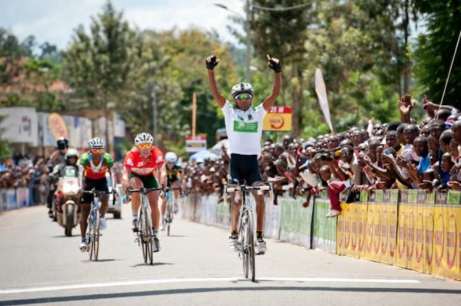 Merhawi Kudus (UCI Continental Center) wins stage1 in Tour of