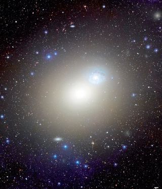 Elliptical Galaxy Messier 60