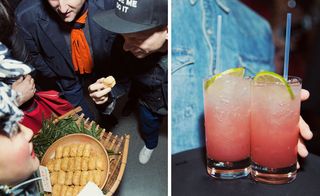Guests enjoyed Asian-inspired nibbles with a twist - a nod to our Best Bar Snacks victors - while top local mixologist Rye on the Road served up Caorunn Gin cocktails