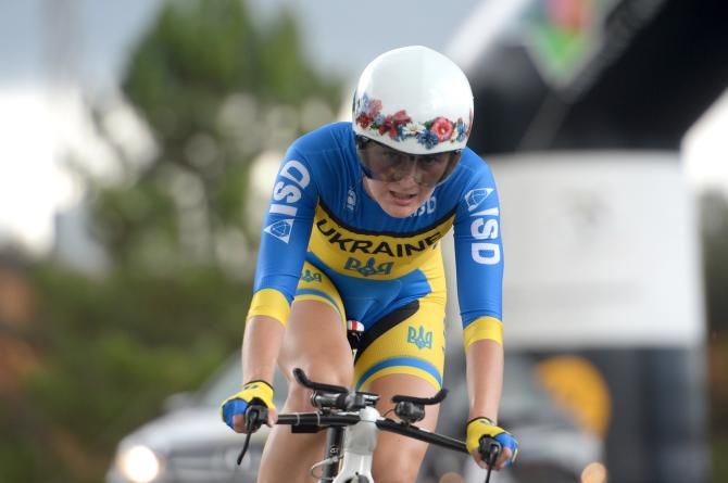 Anna Solovey (Ukraine) in action