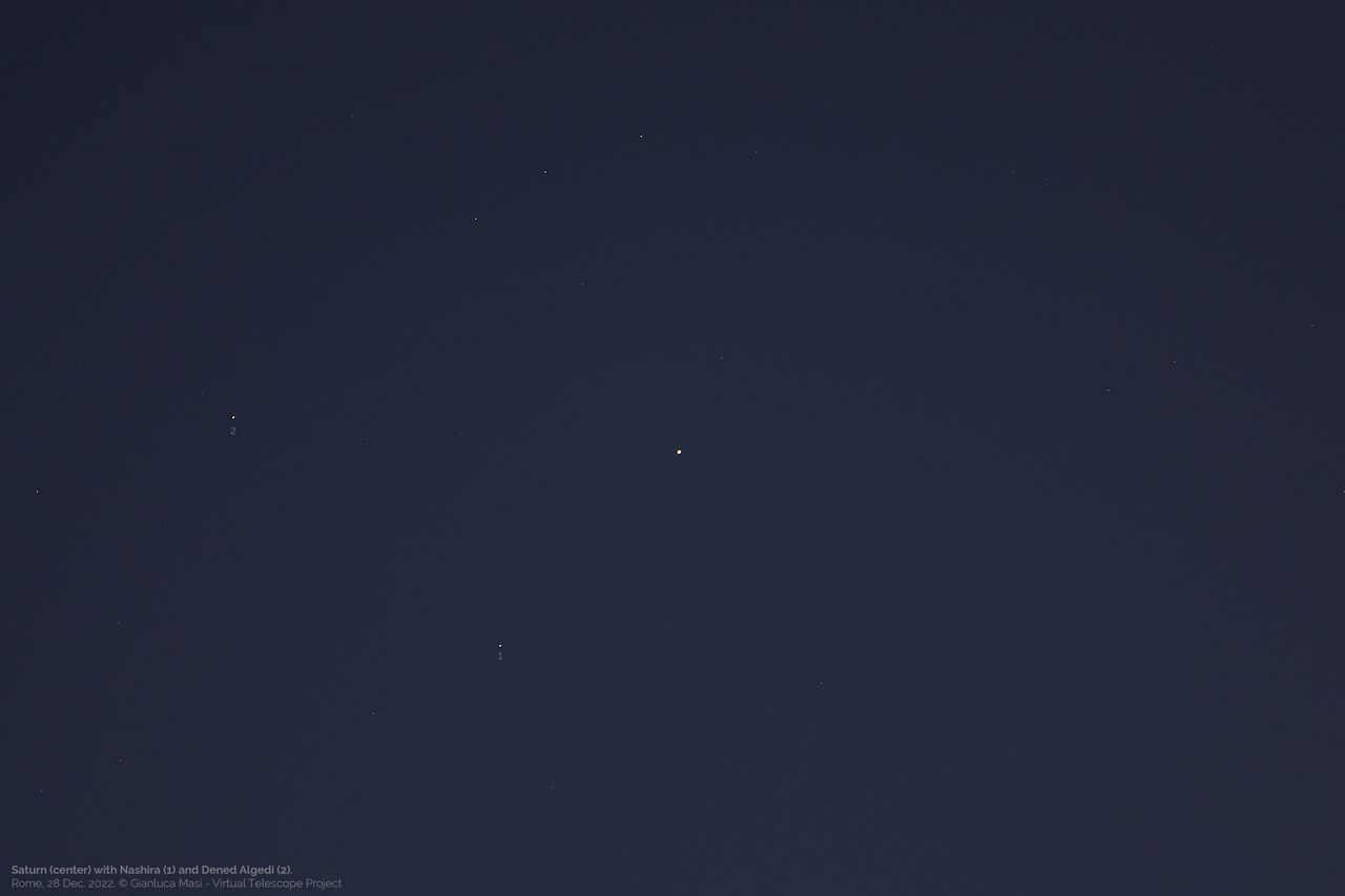 virtual telescope project images of planets and stars in december 2022