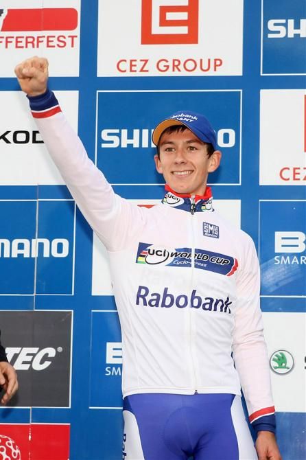 Lars van der Haar (Rabobank Development Team) continues as 'cross World Cup leader after the second round in Tabor