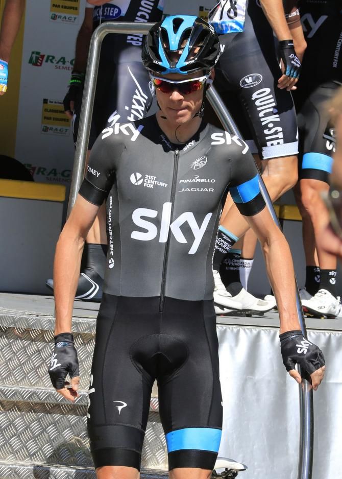 Defending champion Chris Froome