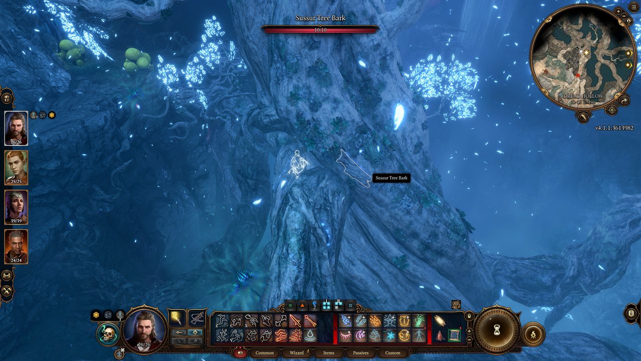 Baldur's Gate 3 Sussur Bark tree