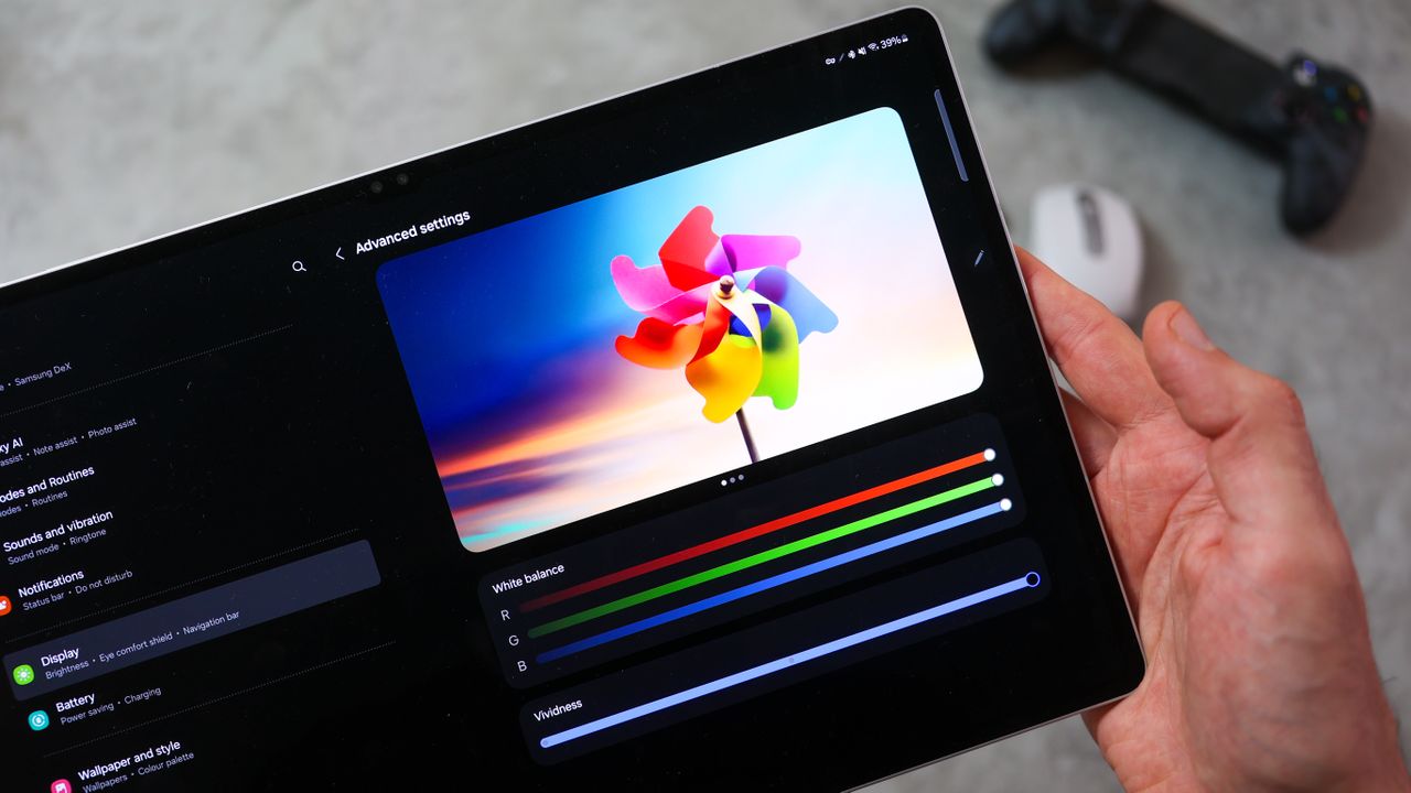 A photo of the Samsung Galaxy Tab S10 Ultra