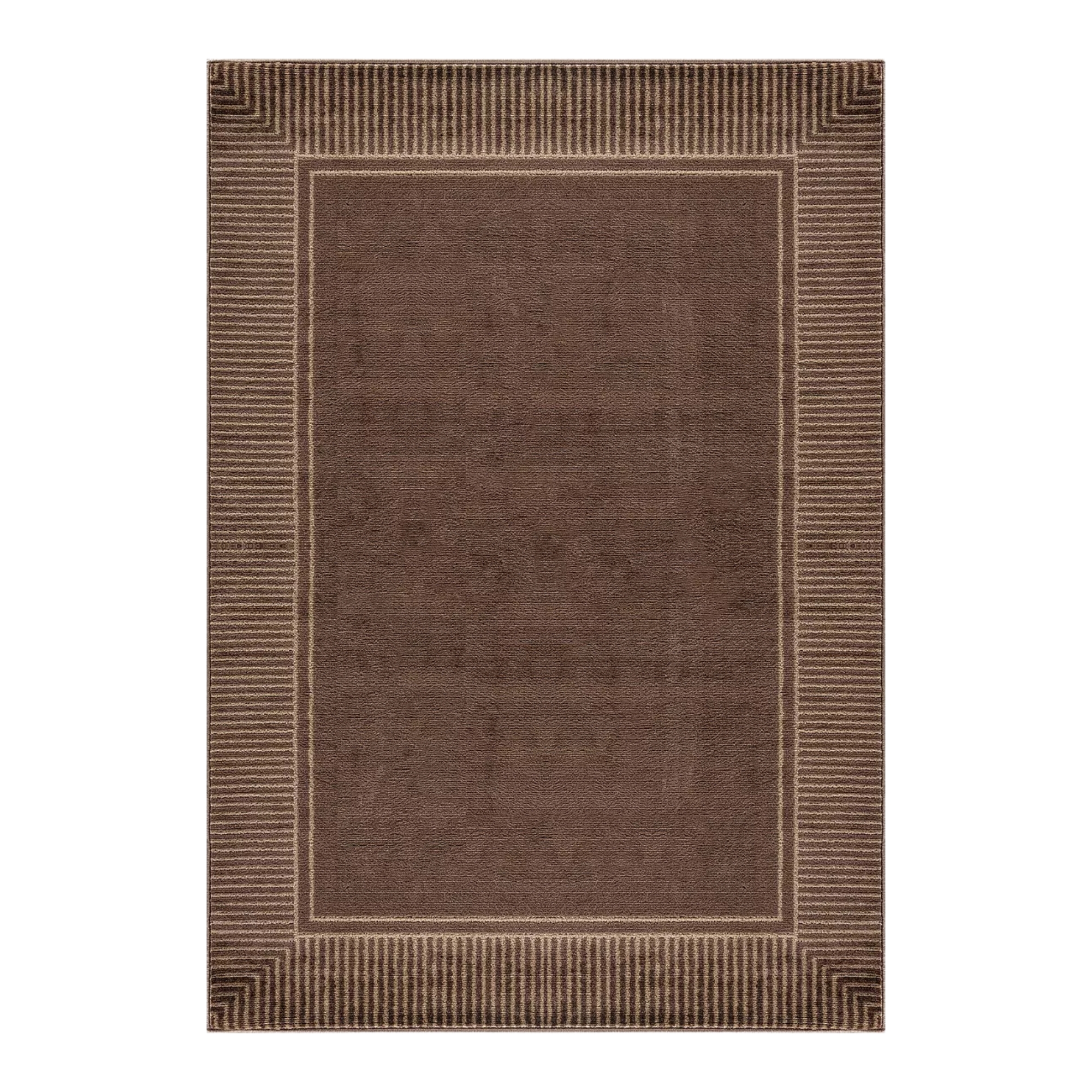 chocolate brown rug