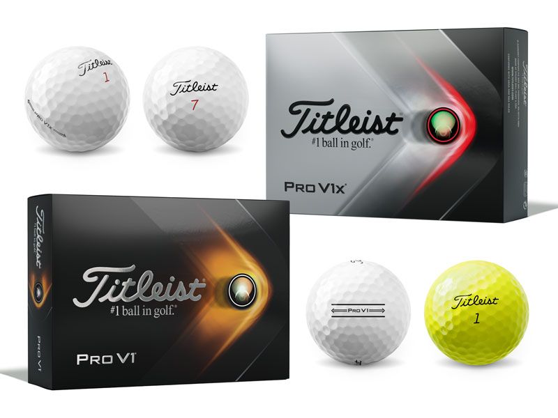 New Titleist Pro V1 and Pro V1x Balls Revealed - Golf Monthly | Golf ...