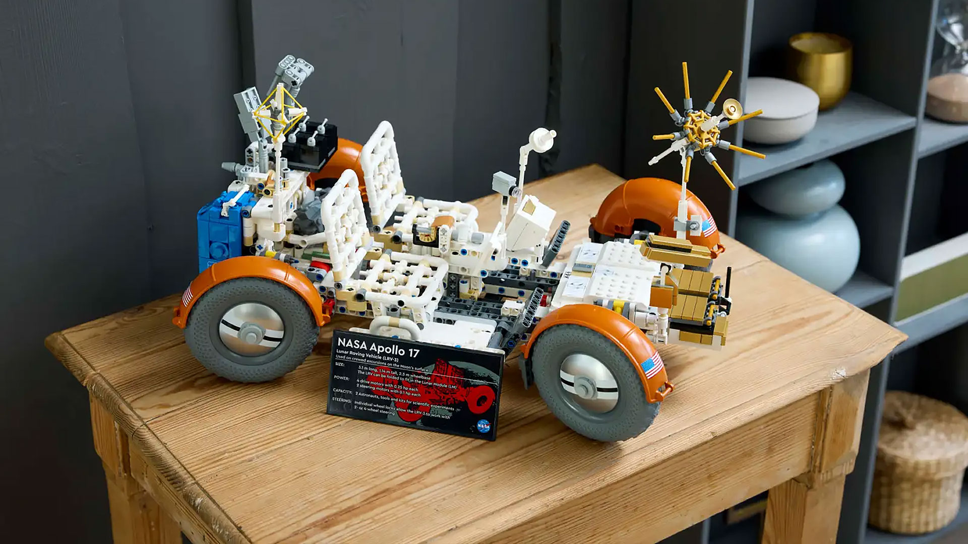 Lego rolls out details about Apollo lunar rover model coming in August