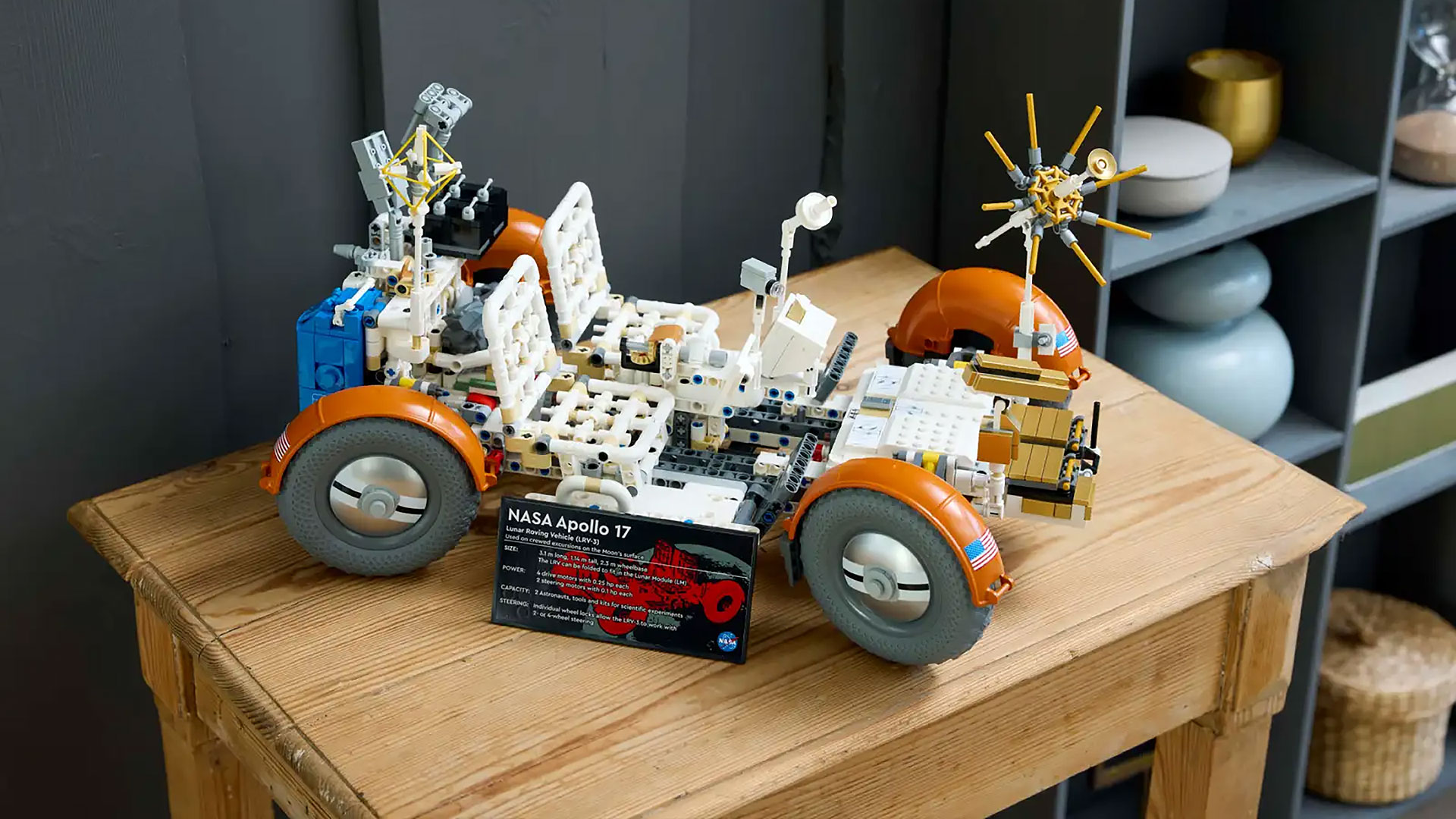  Lego rolls out details about Apollo lunar rover model coming in August 