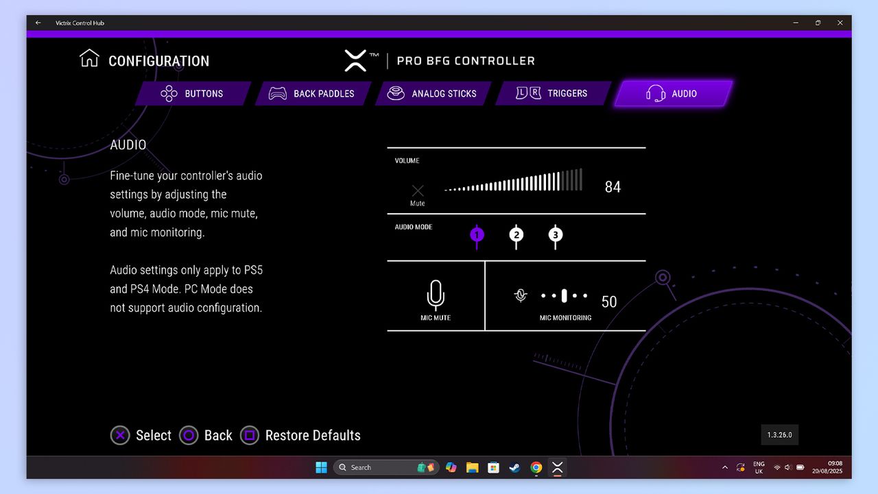 Turtle Beach Victrix Hub app