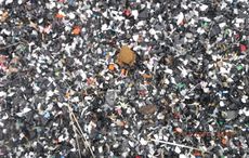 plastic granulate equestrian arena
