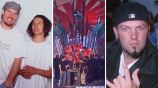 Photos of Rage Against The Machine and Limp Bizkit