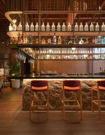 ADI solutions at work at a high-end bar.